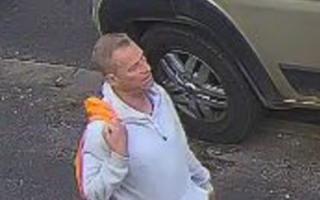 A man police are searching for after a burglary in Wiltshire