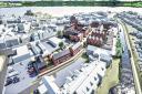 The planned development on the Wadworth brewery site