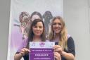 Lucy Phillips and Paige Smith of L A Dog Groomers in Wiltshire
