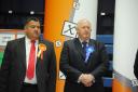 Kevin Small and Angus Macpherson, who retains the role of Police and Crime Commissioner for Swindon and Wiltshire