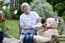 Vee Thursby from Patney with her granddaughter Sophia Thursby. Vee will be holding a Teddy Bears Picnic for Julia's House. Pics by Diane Vose DV4020/03.
