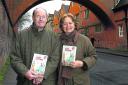 Neil Hall and his wife Lucinda with his new book An English Baby Boomer – My Life and Times