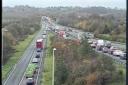 Rush hour delays for motorists on A419, Great Western Way and Mead Way
