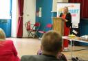 Employment Minister Mims Davies speaks at the KickStart Scheme event in Chippenham