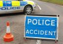 Main road near Chippenham closed due to overturned lorry