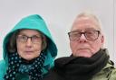 Andy and Margaret Stevens were left in the cold for eight hours.
