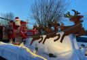 Santa and his sleigh will be visiting multiple towns this month with the Lion's Club.