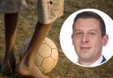 Jason Dennison was shocked to find so many children playing football without adequate boots