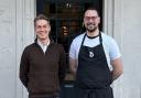 General manager James Vincent and Head Chef Zac Henderson