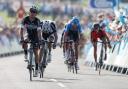 Omega Pharma-Quick Step's Michal Kwiatkowski, of Poland, wins stage four of the 2014 Tour of Britain