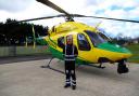 New air ambulance pilot Rob Backus