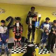 Louis Harvey had another successful weekend at the Kimbolton Kart track in East Anglia