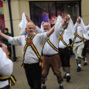 Mini Folk Festival
 Chippenham Town Morris  dancing at Borough Parade
 Photo Trevor Porter 67677 3
