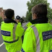 PCC Philip Wilkinson appoints a coordinated community speed watch volunteer to improve road safety around the county