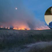 The MP for Devizes, Danny Kruger, has spoken out about the fires across Salisbury Plain this week.