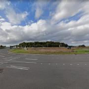 Longbarrow Roundabout, Google Maps.