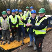 Wilts and Berks Canal Trust volunteers have been restoring the waterway.