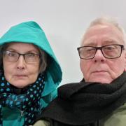Andy and Margaret Stevens were left in the cold for eight hours.