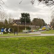 Emergency service vehicles have been pictured at the scene.