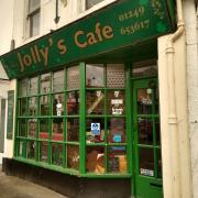 Jolly's Cafe in Chippenham.