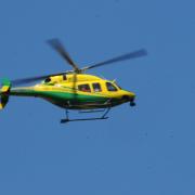The boy was airlifted to hospital