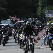 Motorcyclists swarm into Calne