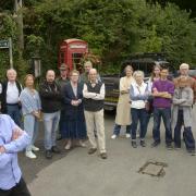 Mike Phillips and other angry residents at Little Cheverell have complained about the delay in restoring their phone and internet connections after a fallen tree brought down a telephone line