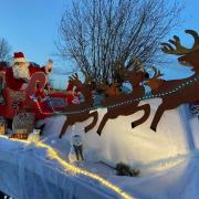 Santa and his sleigh will be visiting multiple towns this month with the Lion's Club.