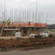 Nearby construction for the Rowden Park Garden Village development is already underway.