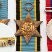 The medals belonging to Gerhard Wolkenstein who spent most of his life as Gerard Wilton