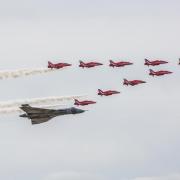 Action from this year's Royal International Air Tattoo