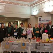 Charlotte Eddy and the team from Lloyds in Trowbridge