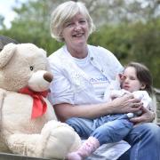 Vee Thursby from Patney with her granddaughter Sophia Thursby. Vee will be holding a Teddy Bears Picnic for Julia's House. Pics by Diane Vose DV4020/01.