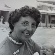 Helen Griffin with her grandson