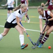 Corsham’s Ellie Horwood goes for the ball in her team’s clash with Salisbury at the weekend