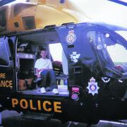 Adam Corbett of Kington St Michael in the Wiltshire Air Ambulance