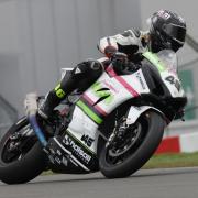 Tommy Bridewell in action at Donnington Park PICTURE BY TIM CRISP