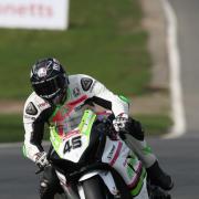 Tommy Bridewell in action at the British Superbike round at Brands Hatch. Picture: TIM CRISP.