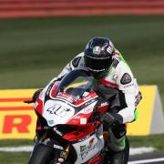 Tommy Bridewell in action at the British Superbike round at Silverstone. Picture: TIM CRISP