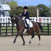 Laura Henton and The Fieldmaster. Picture: Kevin Sparrow