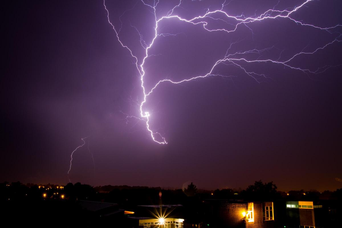 Kate Southall took this picture in Calne on Thursday night.