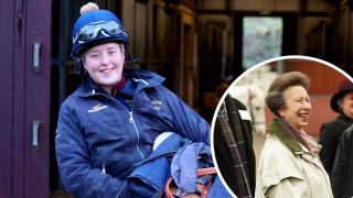 Young award-winning Marlborough horse rider meets royalty