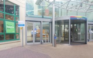 The Great Western Hospital entrance