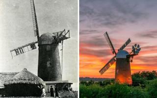The Wilton Windmill near Marlborough is over 200 years old and still turning