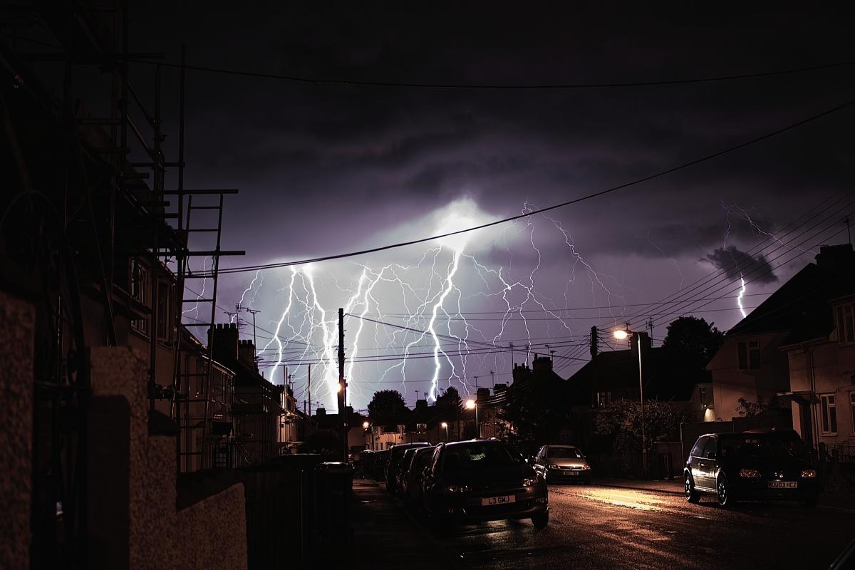 Storms hit Wiltshire