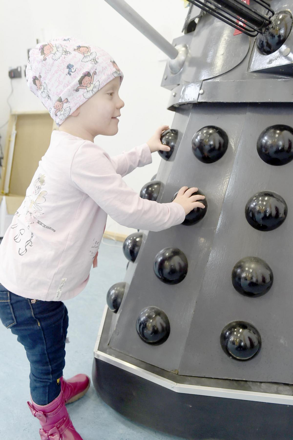 Youngsters meet sci-fi characters at the first Feel the Force Day at Springfield Campus, Corsham. Pictures by Diane Vose