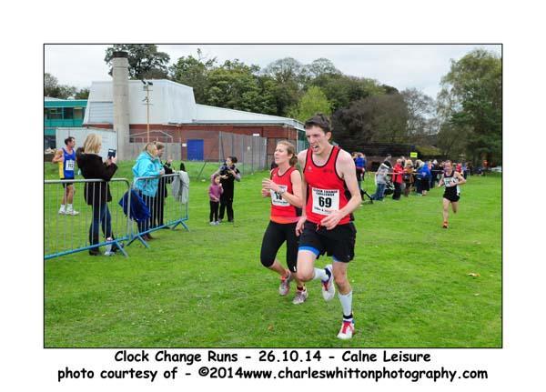 Runners take part in the Calne Clock Change 10k challenge
