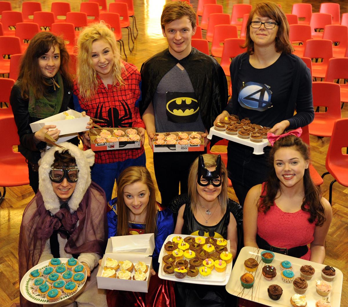 Devizes School pupil sell cakes in aid of Children in Need