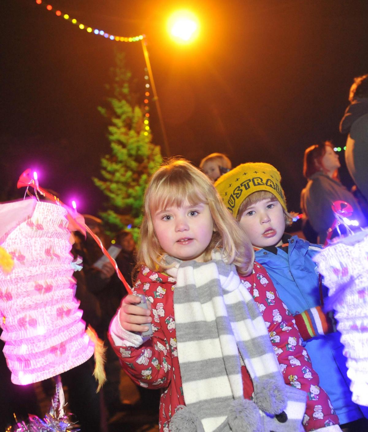 Pewsey's Christmas lights switch-on. Pictures by Siobhan Boyle