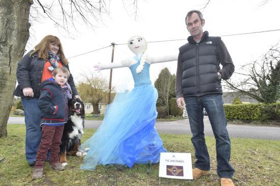Fun at Christian Malford Scarecrow Trail. Pictures by Diane Vose